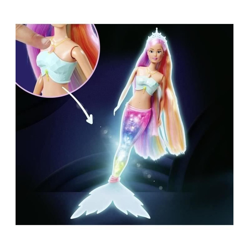 SIMBA - Steffi Love - Luminous Mermaid - Fashion Doll