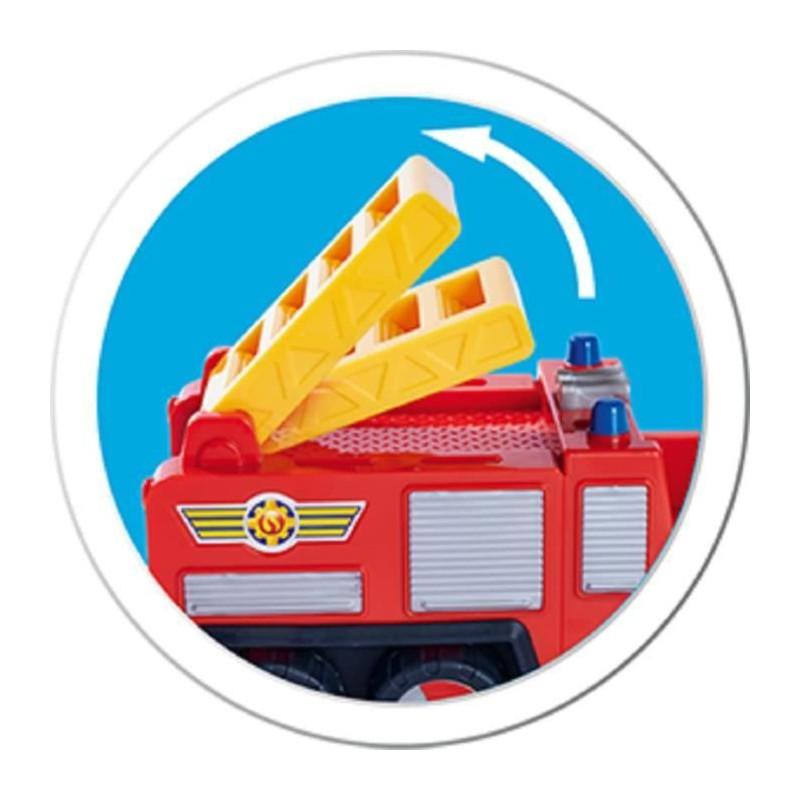 Mini vehicle Fireman Sam - SILVERTORN - Jupiter truck - Articulated fi