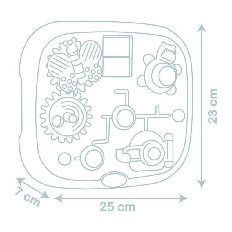 SMOBY - Little SMOBY - LS Activity Tablet - 1st age