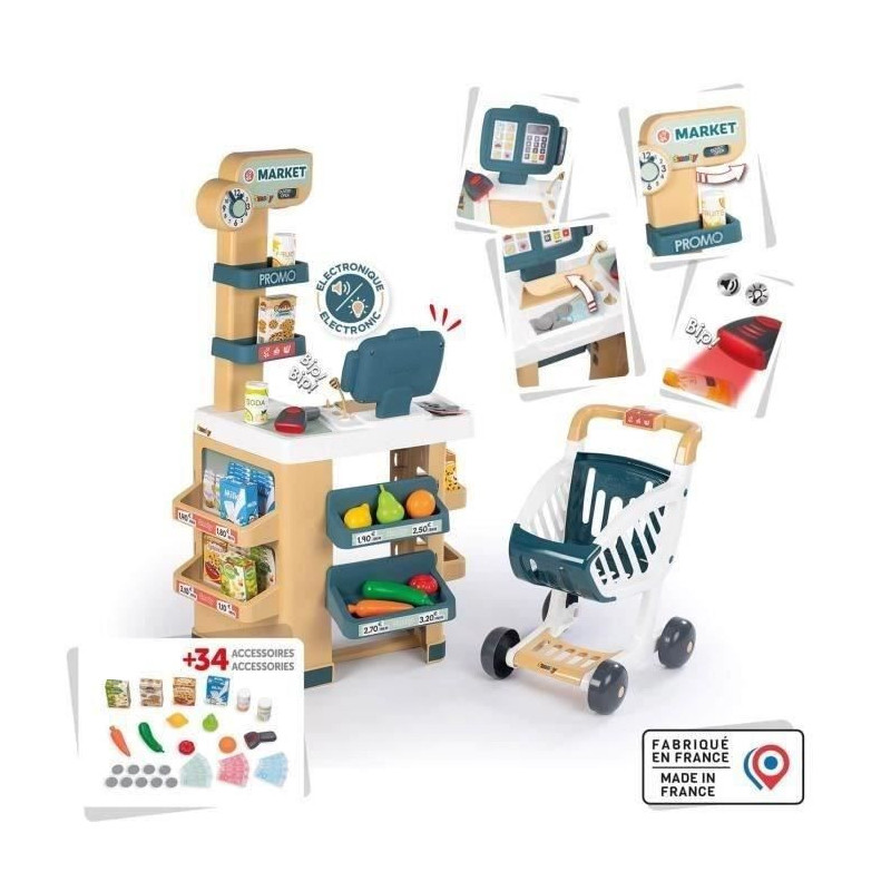 Merchant - Smoby - Ages 3 - Beige - Imitation toy