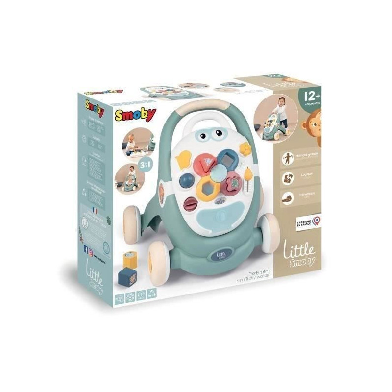 Smoby - Little Smoby - Trotty 3 in 1