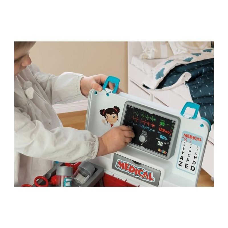 Smoby - Medical case - Numerous doctor's accessories - From 3 years ol