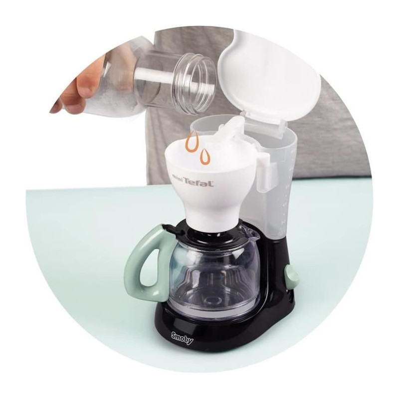 Tefal breakfast set - Smoby - Toaster + coffee maker + cups and spoons