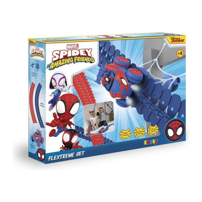 Spidey Flextreme Discovery Set - Batteries Included - 184 Flexible Tra