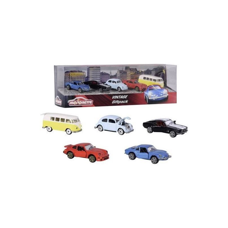 MAJORETTE Vintage Giftpack 5 Pcs