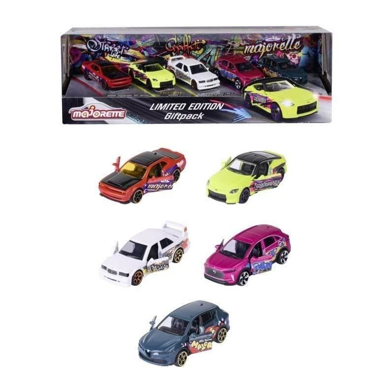 MAJORETTE - Giftpack - Giftpack SL 11 5Pcs - Collectible Vehicles