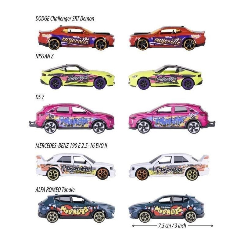 MAJORETTE - Giftpack - Giftpack SL 11 5Pcs - Collectible Vehicles