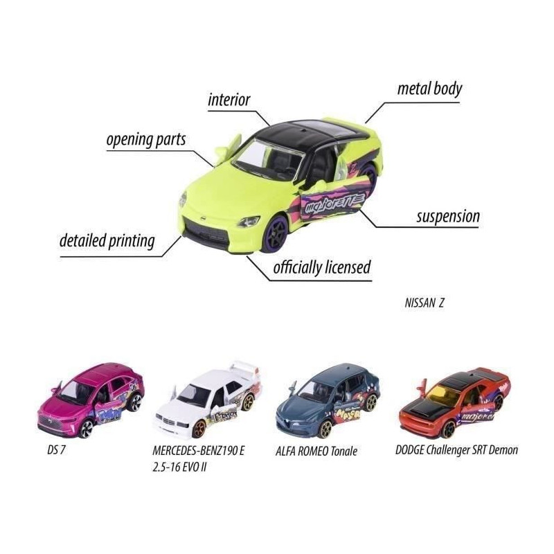 MAJORETTE - Giftpack - Giftpack SL 11 5Pcs - Collectible Vehicles