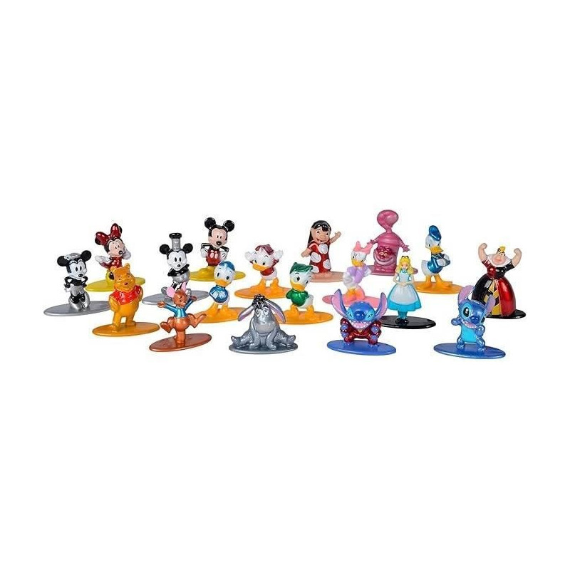 Disney Figurine - 18 pieces - Metal - 4cm