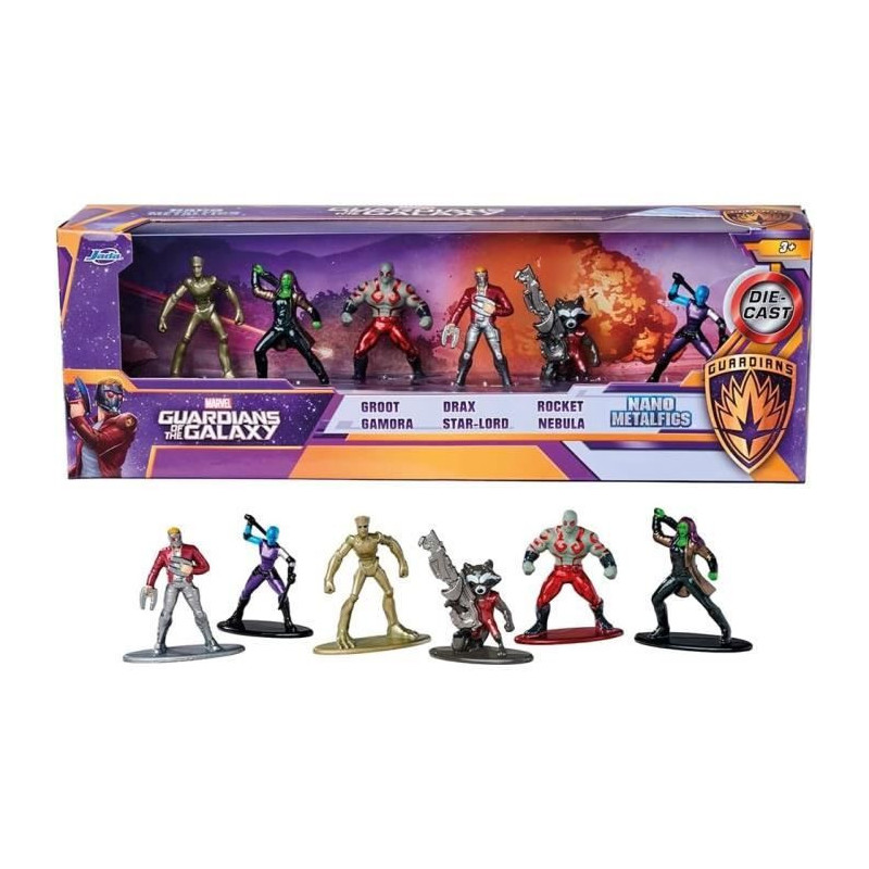 JADA - Marvel Galaxy 4cm Giftpack - Collectible figurines