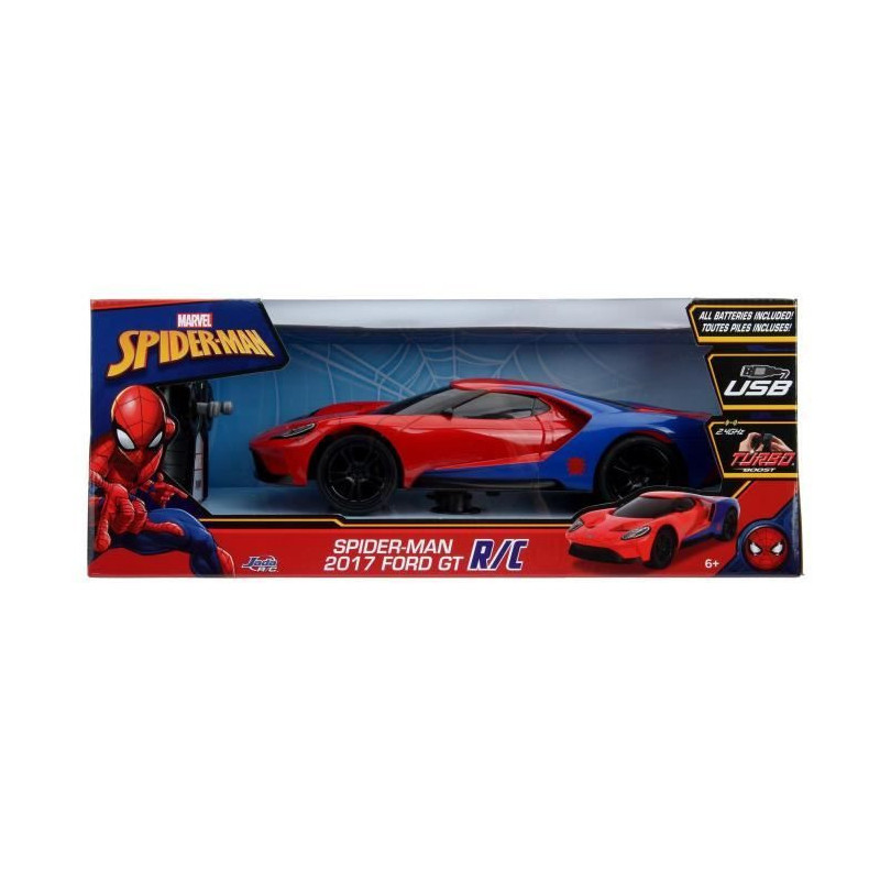 1/16 RC Ford GT Spiderman Car - Simba Dickie Group