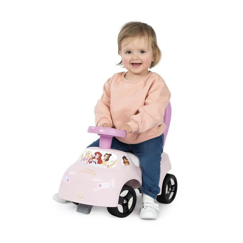 Smoby - 2 in 1 child car carrier - Disney Princess - Underseat storage