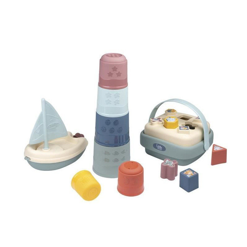 Little Smoby - Awakening and bath box - 3 awakening games - From 12 mo