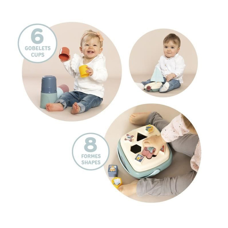 Little Smoby - Awakening and bath box - 3 awakening games - From 12 mo