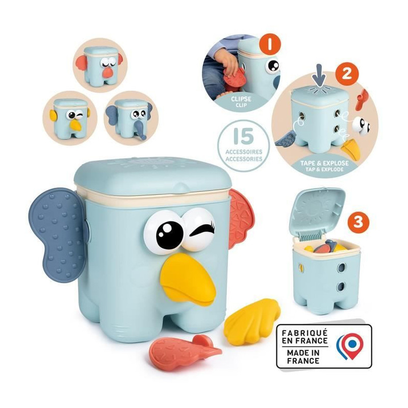 Little Smoby - Badaboum awakening cube - Creation of funny animals - M