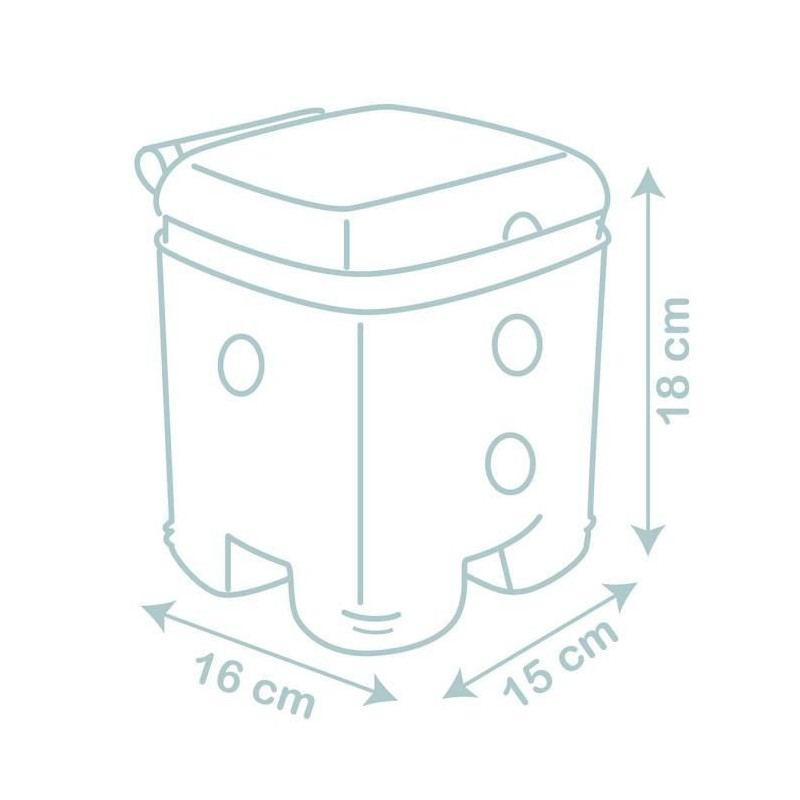 Little Smoby - Badaboum awakening cube - Creation of funny animals - M