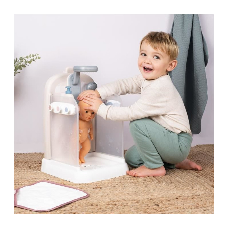 Baby Nurse - Shower - Bath cape + foam pusher - Removable and function