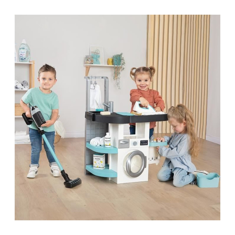 Smoby - Rowenta - Children's laundry room - Imitation game - Realistic