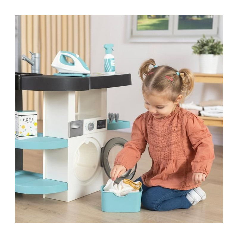 Smoby - Rowenta - Children's laundry room - Imitation game - Realistic