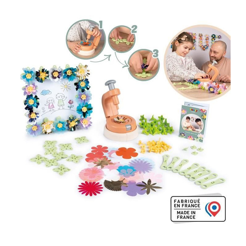 Smoby - Creative leisure - Set of creating flowers and decorative obje