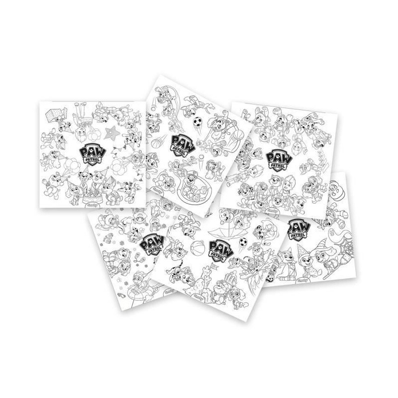 Smoby - Coloring Refill for the Kid creative table - 10 Paw Patrol col