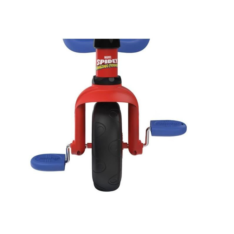 Smoby - Be Fun Tricycle - Spidey - Evolves from 15 months to 3 years -