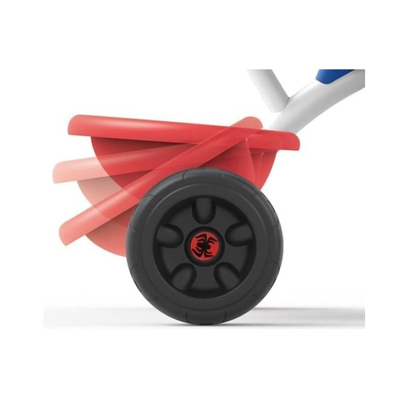 Smoby - Be Fun Tricycle - Spidey - Evolves from 15 months to 3 years -