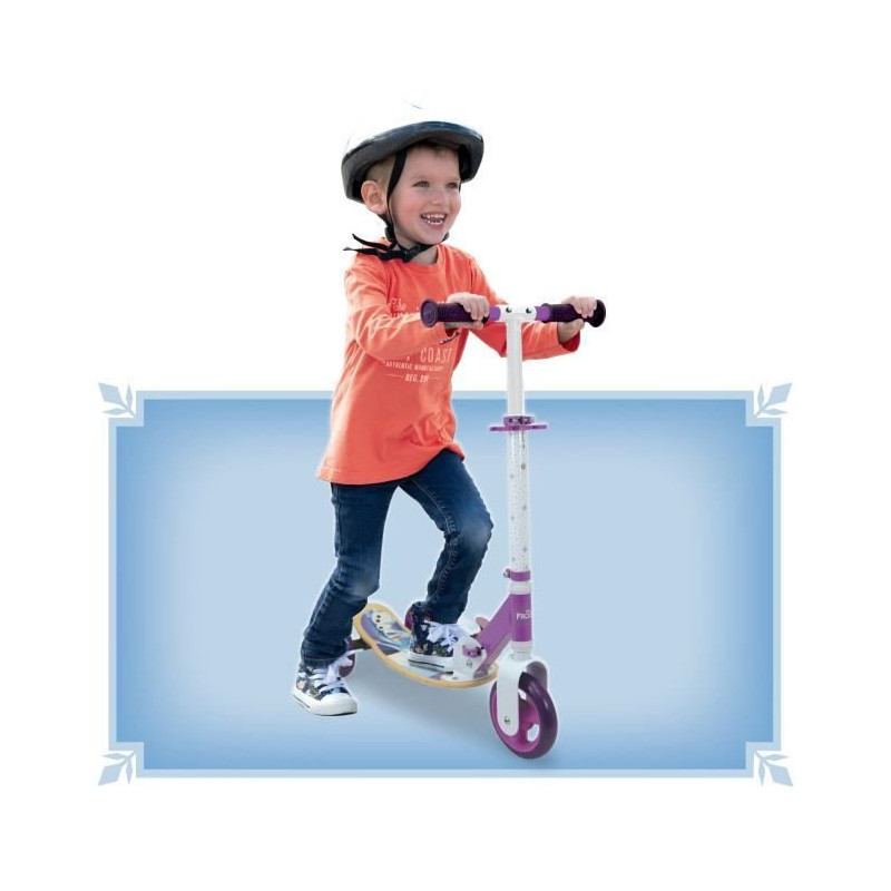 Frozen 3r foldable wooden scooter