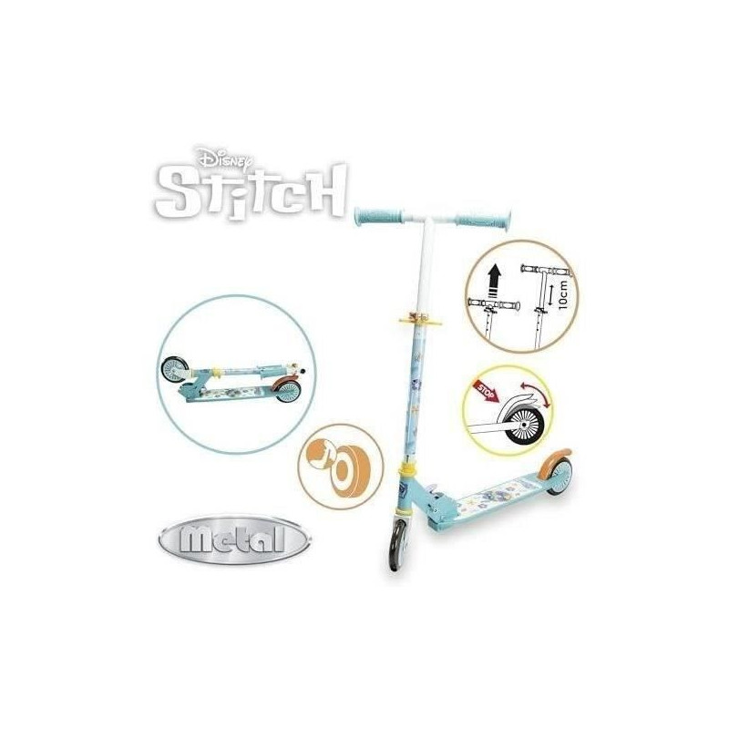 SMOBY - Stitch Scooter 2R Foldable