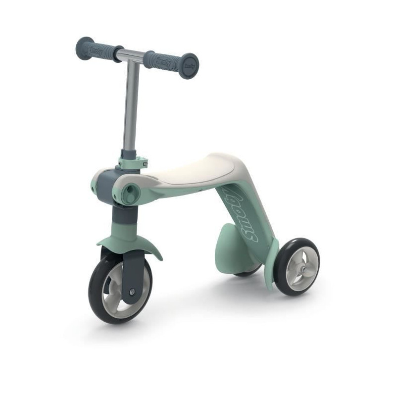 SMOBY - Balance bike convertible into a scooter - 3 wheels - for babie