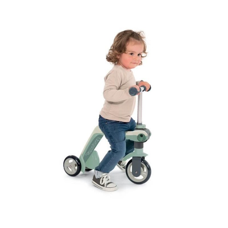 SMOBY - Balance bike convertible into a scooter - 3 wheels - for babie