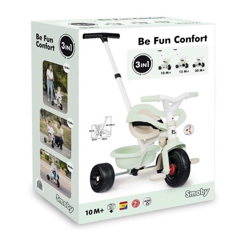 SMOBY - Be fun - Be Fun Comfort Tricycle