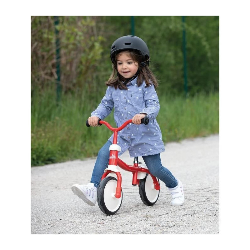 Smoby - Rookie Balance Bike - Lightweight Metal Childrens Bike - Self-