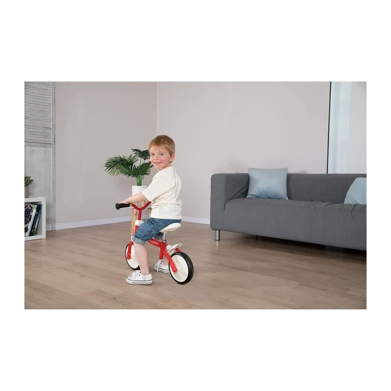 Smoby - Rookie Balance Bike - Lightweight Metal Childrens Bike - Self-
