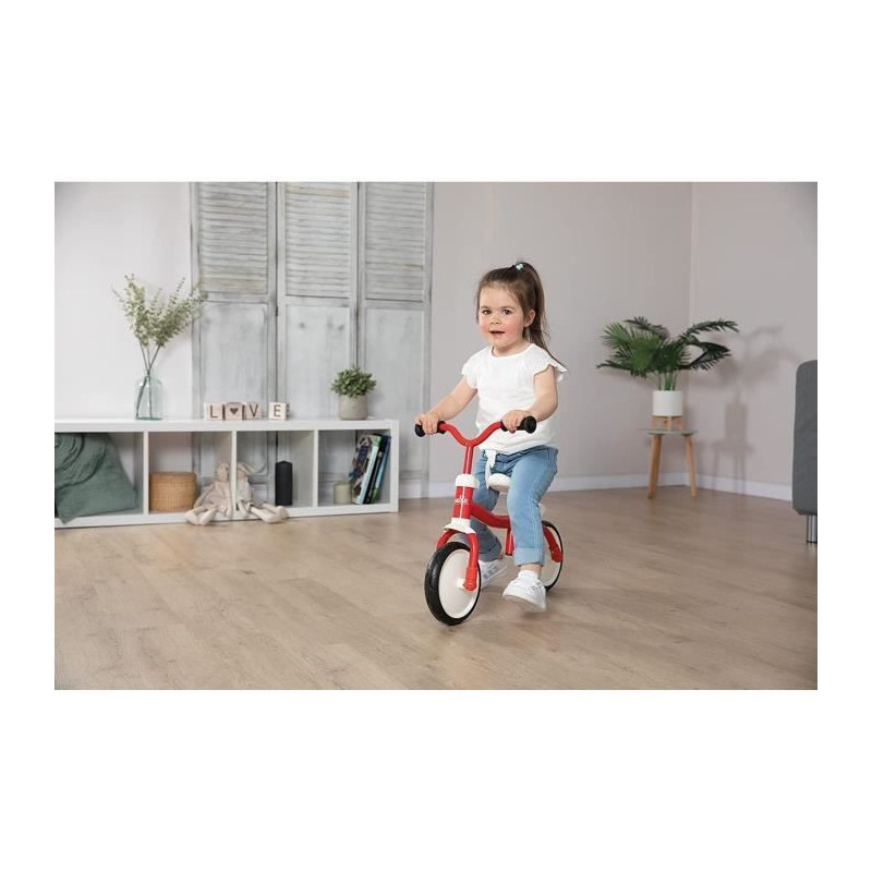 Smoby - Rookie Balance Bike - Lightweight Metal Childrens Bike - Self-