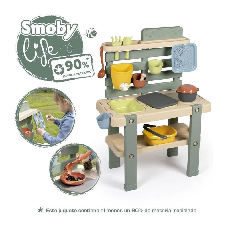 SMOBY Life - Mud Kitchen - Home theme kitchen