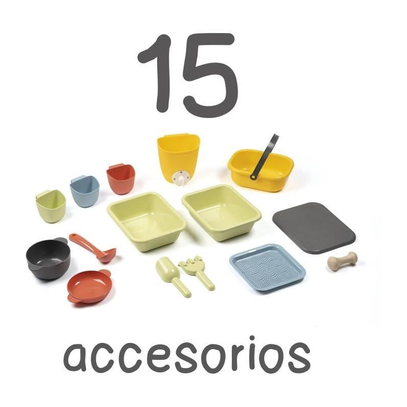 SMOBY Life - Mud Kitchen - Home theme kitchen