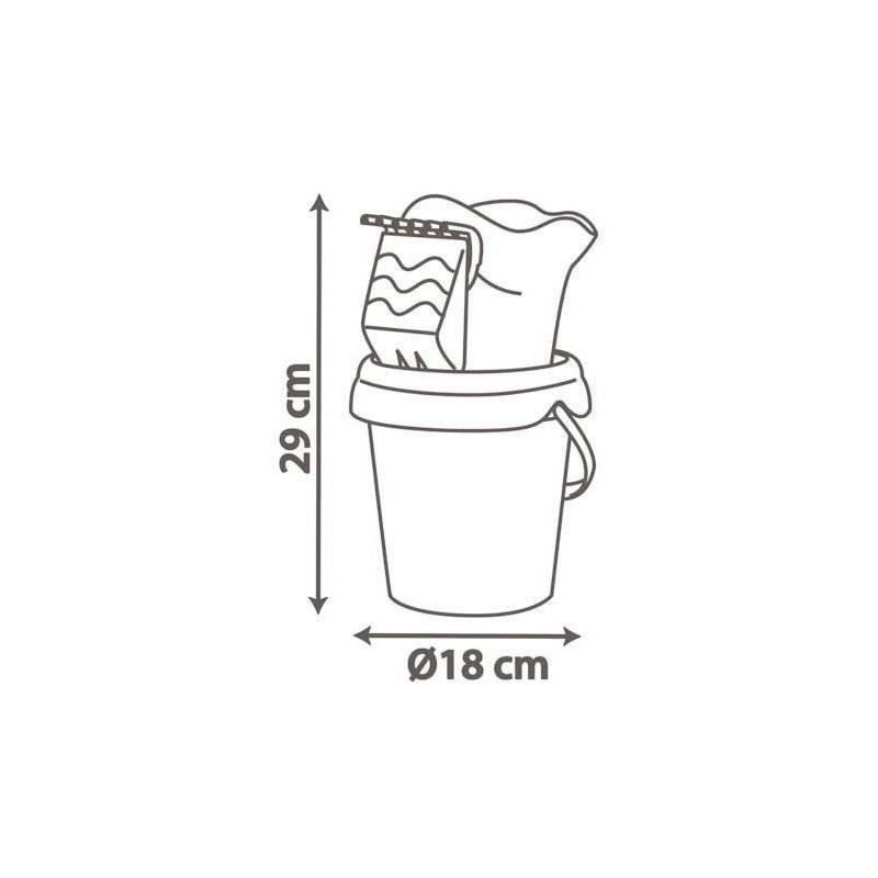 SMOBY - Frozen Bucket MM Filled Watering Can