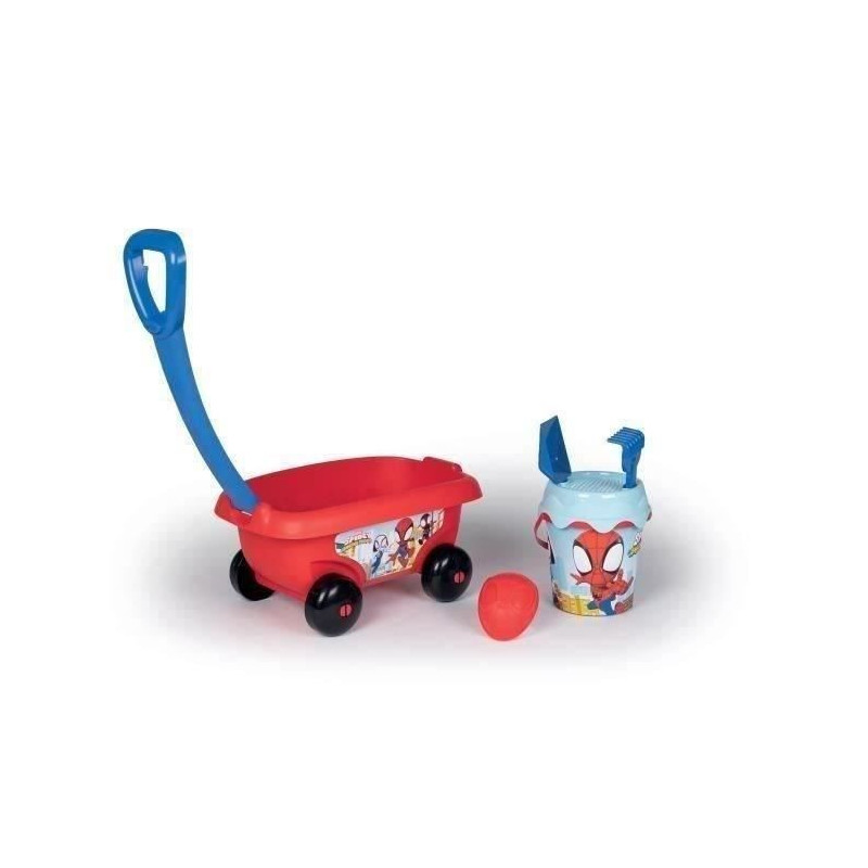 Spidey beach trolley garnished