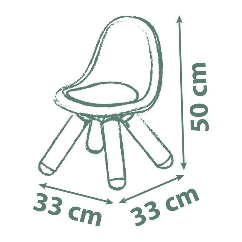 SMOBY - SMOBY Life Kid Green Chair