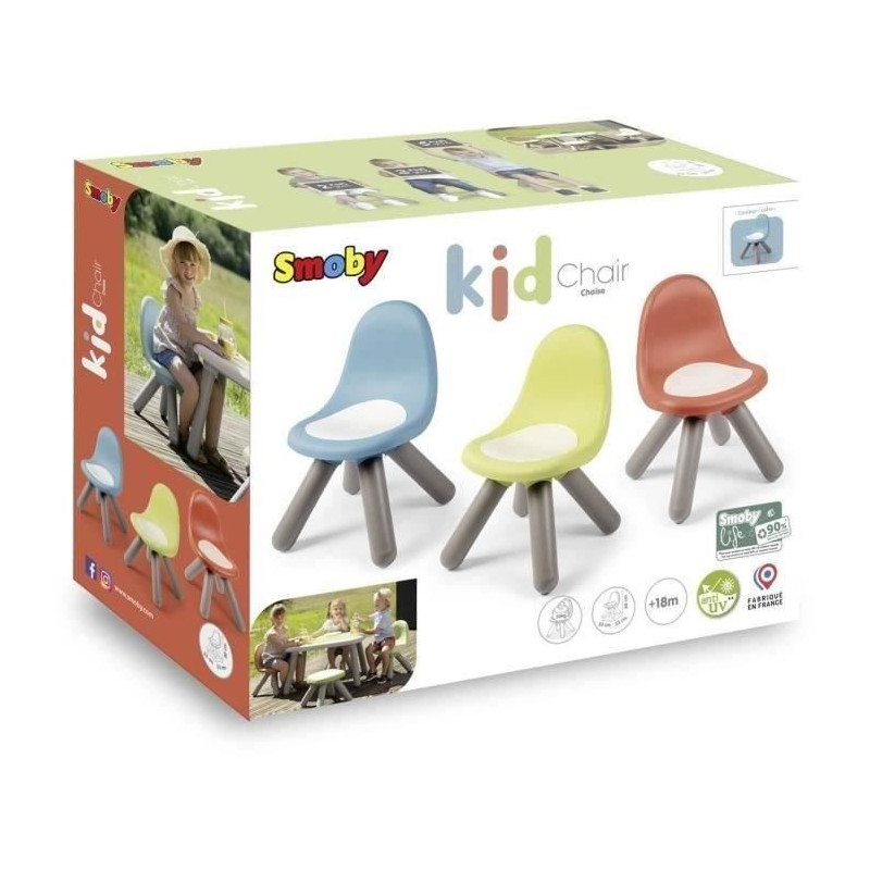 SMOBY - SMOBY Life Kid Blue Chair