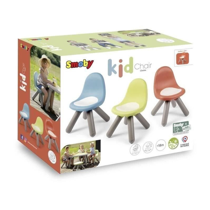 SMOBY - SMOBY Life - Kid Chair Terra Cotta