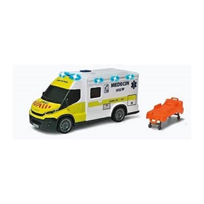 Samu ambulance - Dickie - IVECO Daily - Freewheel - Sound and light ef