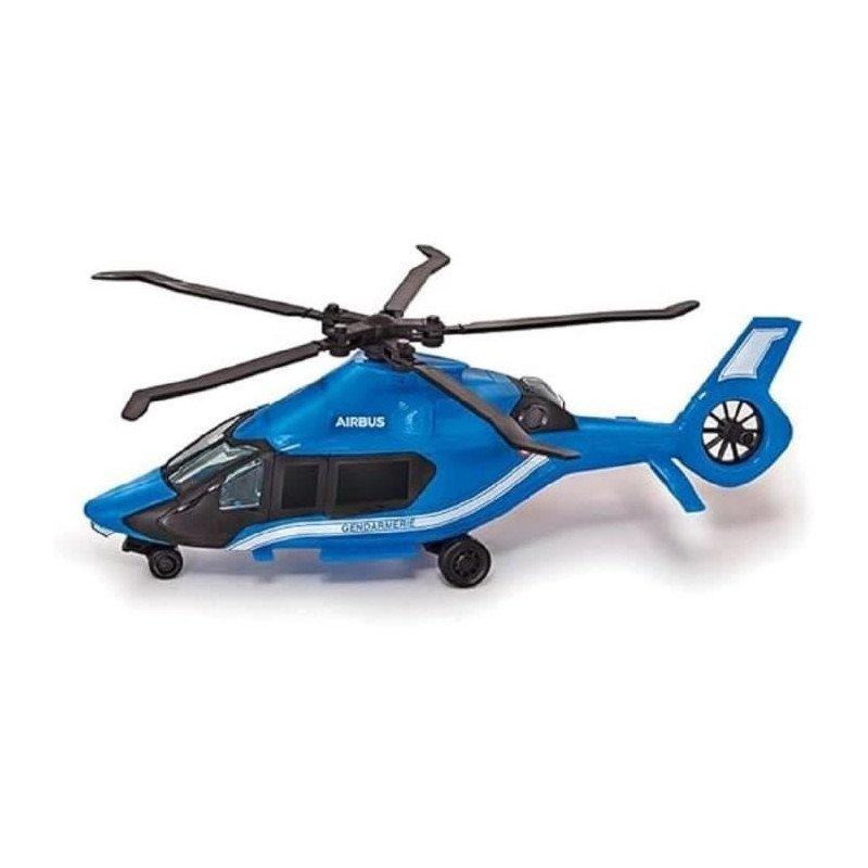 Airbus Gendarmerie Helicopter 23cm - Dickie - Free Wheels - Blue - Mix