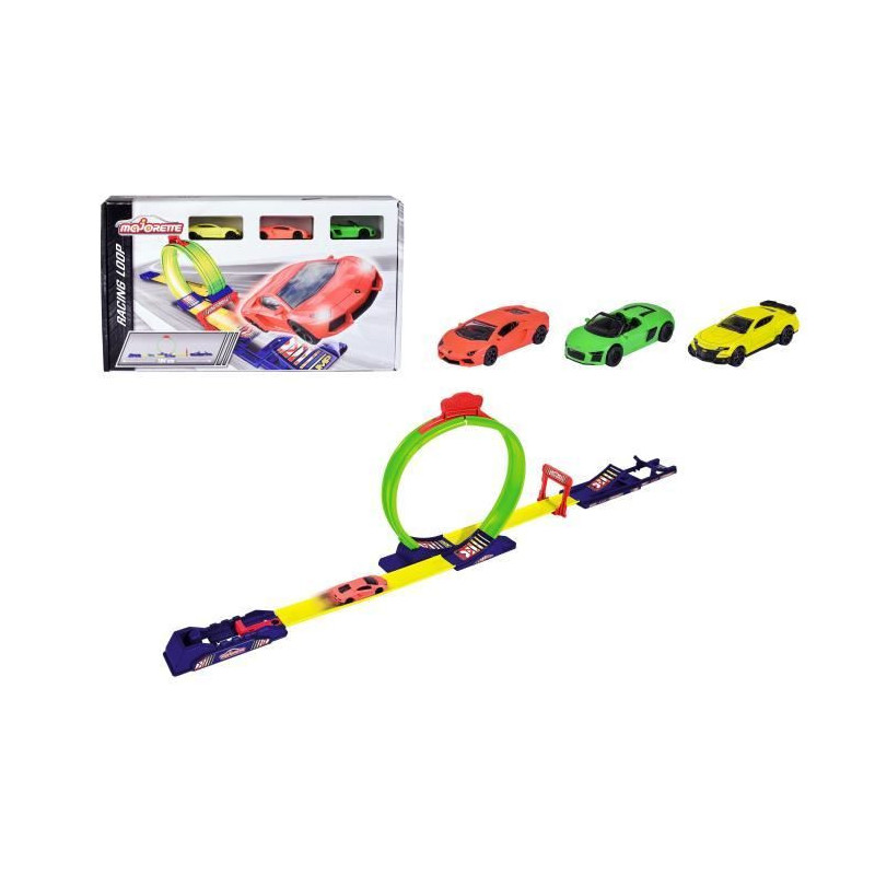 Majorette - Racing Loop - Launch Track - From 3 Years Old