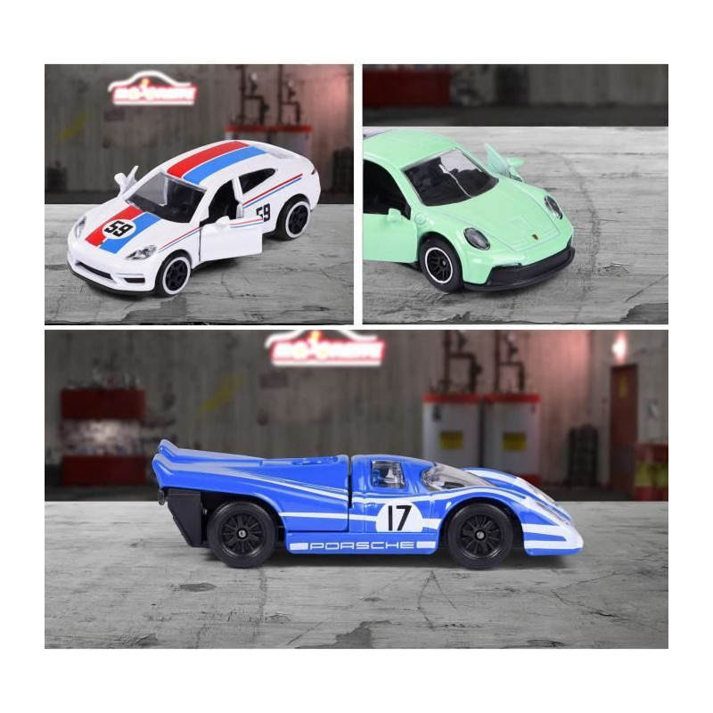 Majorette - Porsche car - Random model - From 3 years old