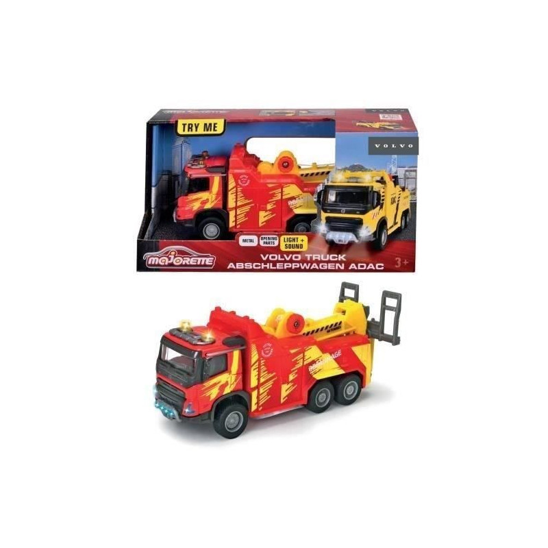 Majorette - Volvo Tow Truck - From 3 Years Old