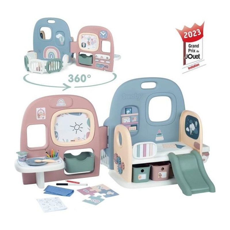 Smoby - Baby Care - Nursery 5 Spaces + 27 Accessories