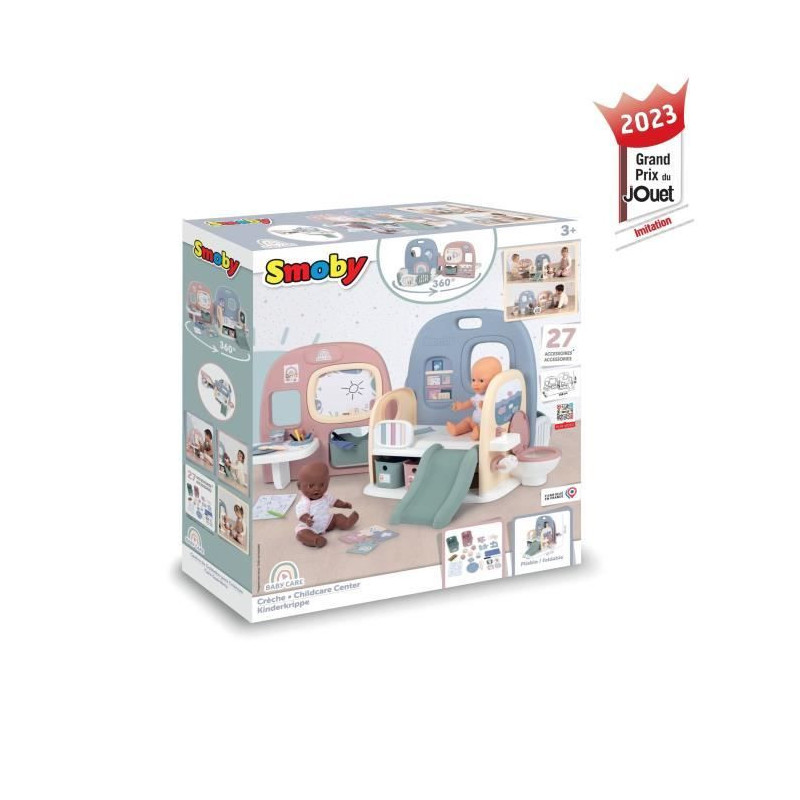 Smoby - Baby Care - Nursery 5 Spaces + 27 Accessories