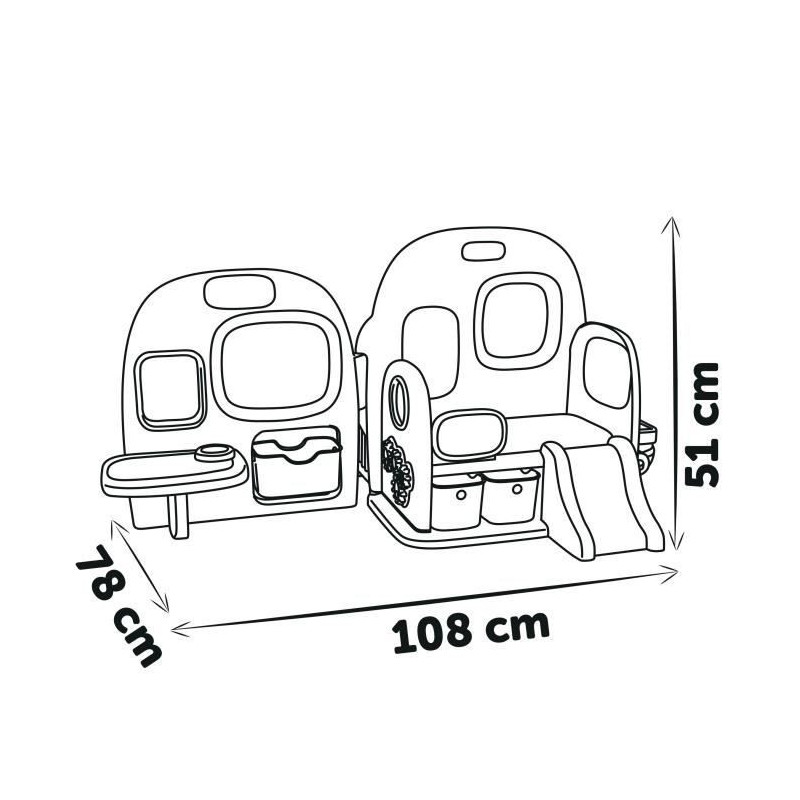 Smoby - Baby Care - Nursery 5 Spaces + 27 Accessories